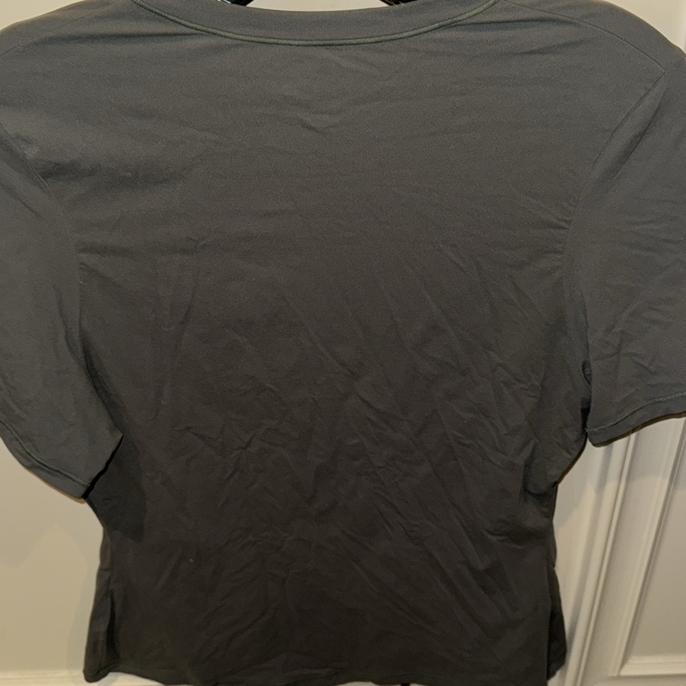 NWTS SKIMS "GUNMETAL" TEE EXTREMELY STRETCHY & SOFT-IF FAMILIAR W. SKIMS U KNOW! - Picture 3 of 4
